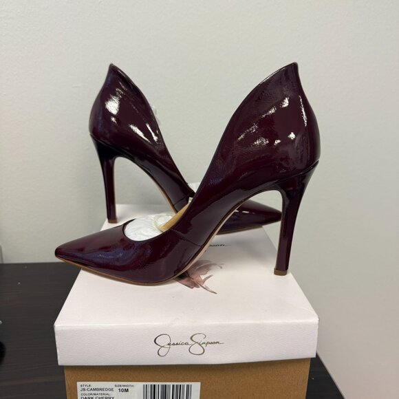 Jessica Simpson Cambredge Stiletto - BURGUNDY - Picture 3 of 5